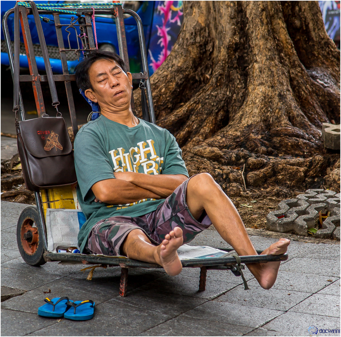 Asiatische Siesta