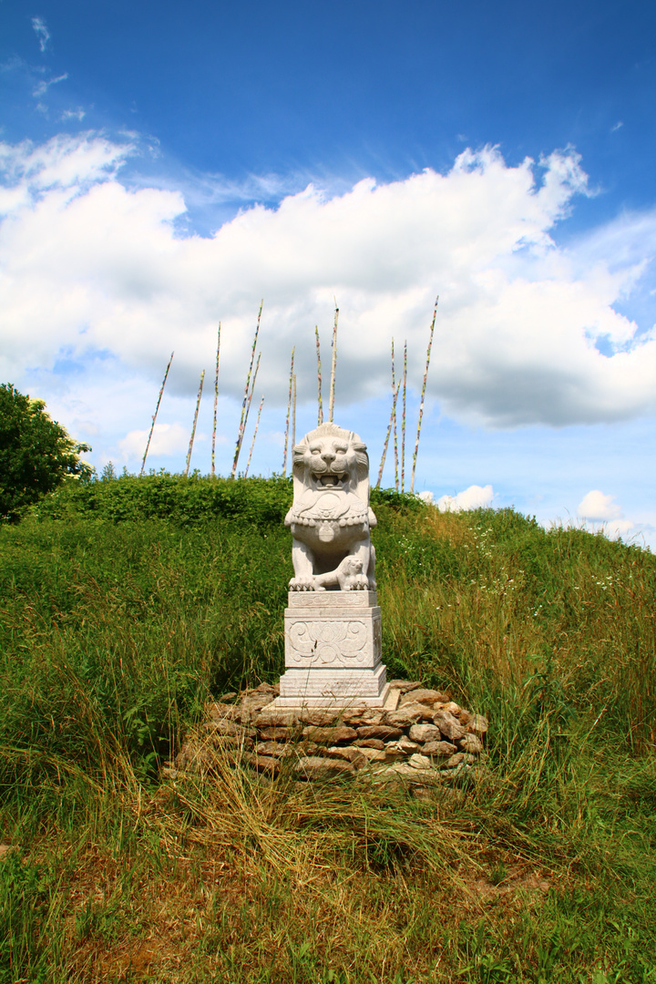 asiatische Skulptur