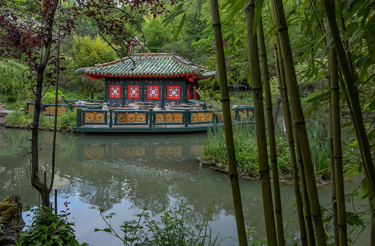 asiatischer Garten