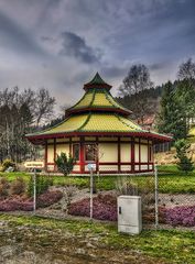 asiatischer Pavillon