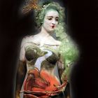 Asien Bodypainting