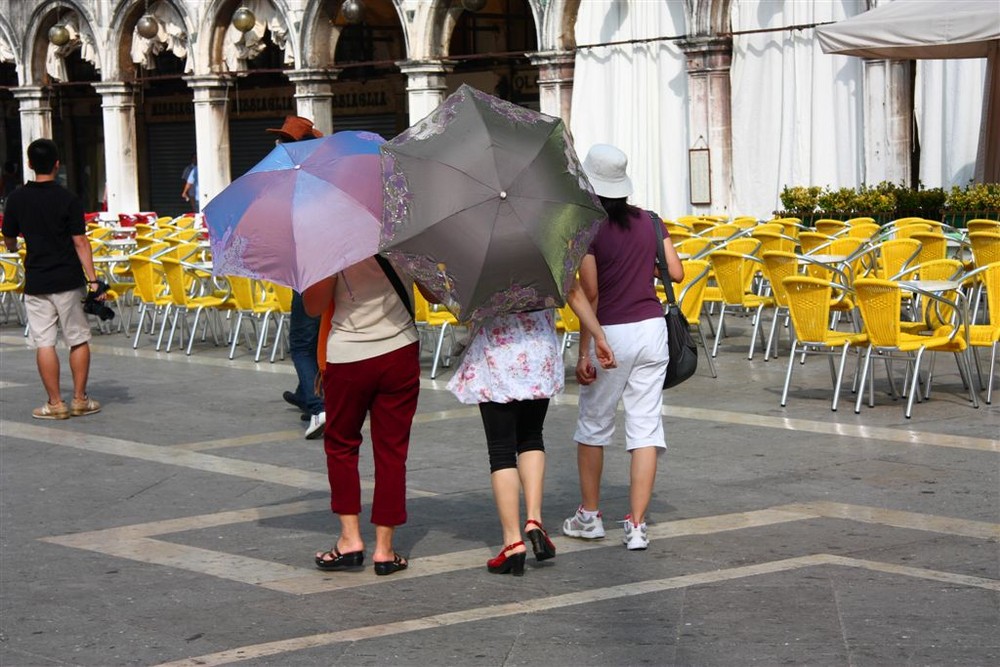 Asien in Venedig, Markusplatz