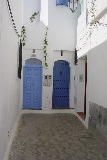 Asilah/Marokko - Zwei blaue Türen