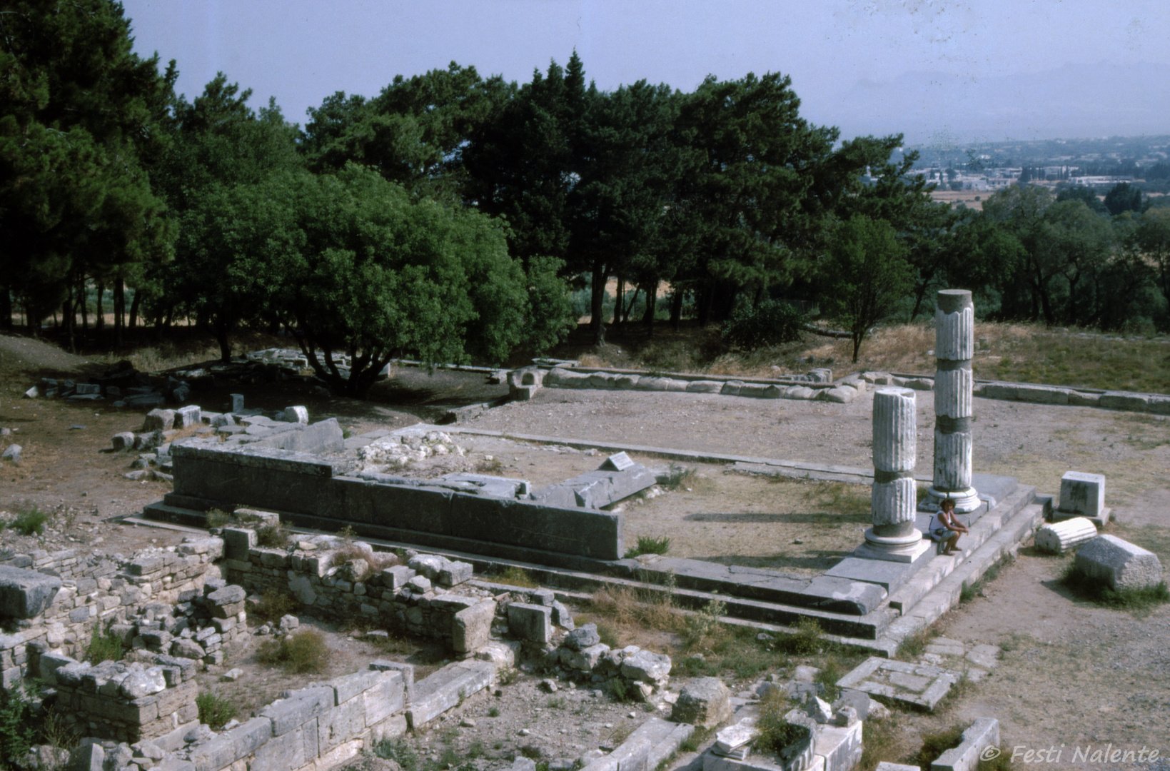 Asklepion, Säulen des Tempel des Apollo