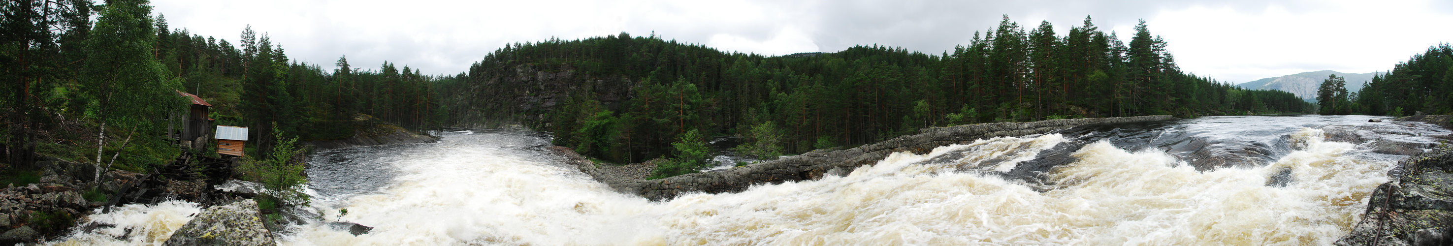 Aslefoss mit alter Mühle