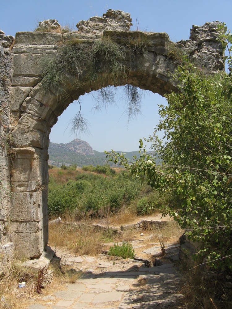 Aspendos - antikes Stadttor