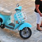 Aspettando che la Vespa si metta in moto