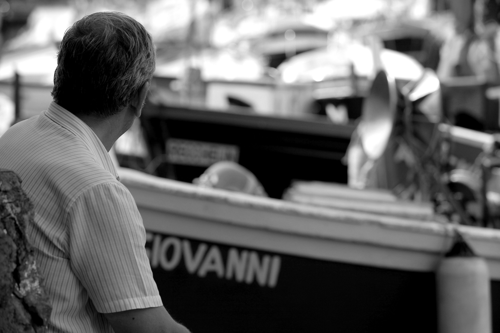 Aspettando il ritorno dei pescatori