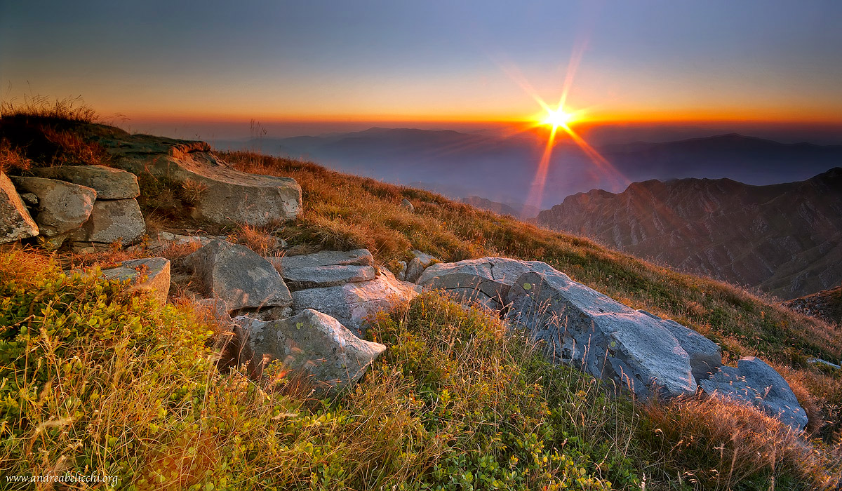 Aspettando la notte sul Monte Marmagna