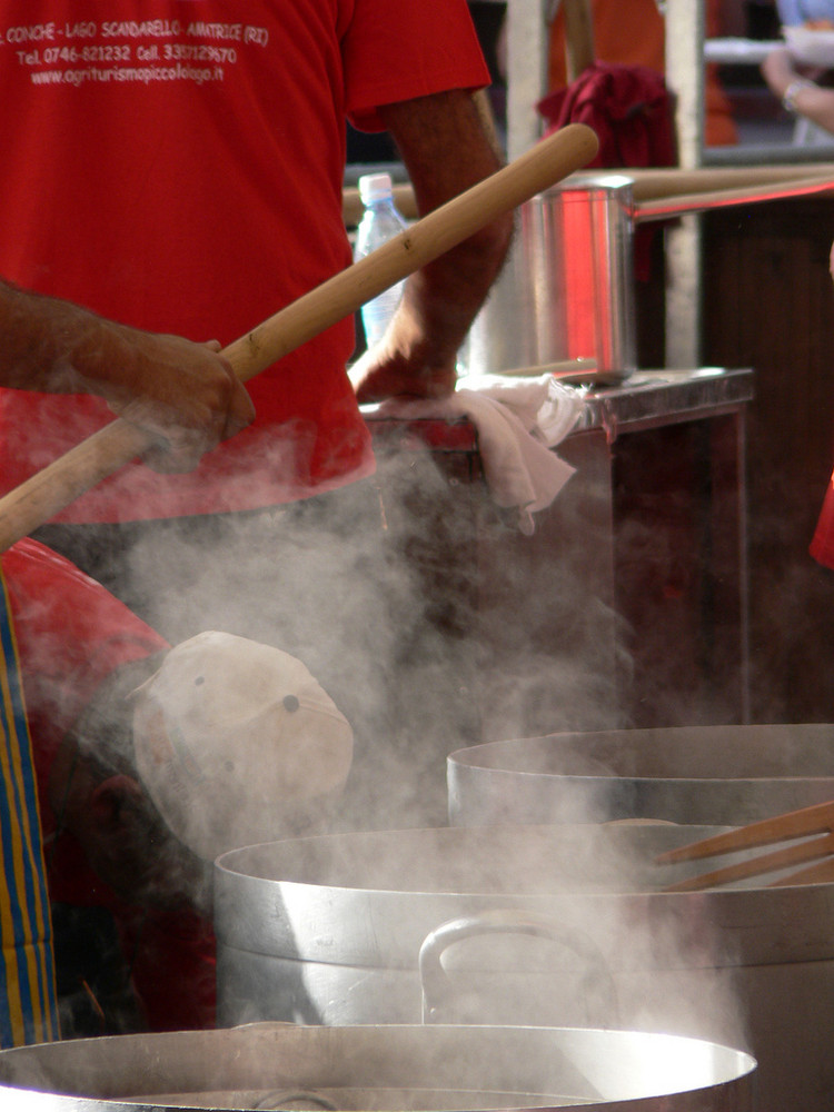 Aspettando la sagra dell'amatriciana...