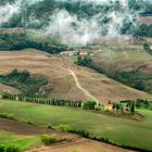 Aspetti del paesaggio toscano dopo la pioggia