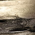 Asphalt bei Minusgraden