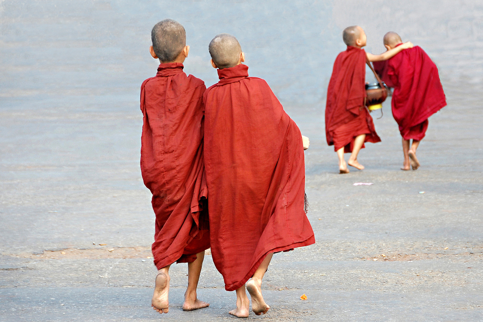 ASPIRING BUDDHIST MONKS