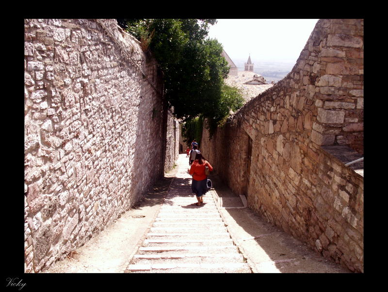 Assisi e i turisti