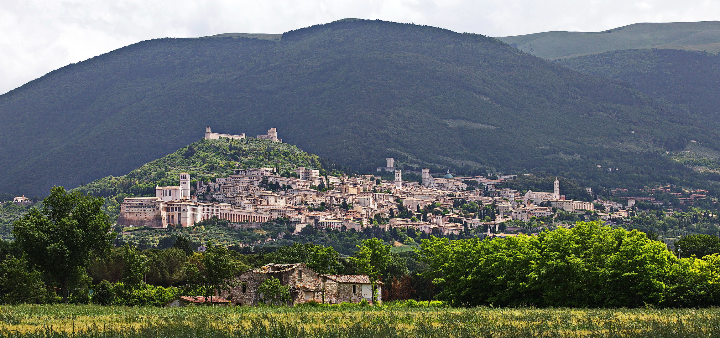 Assisi in Umbrien - Wirkungsstätte des Hl. Franziskus