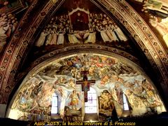 ASSISI, LA BASILICA INFERIORE DI S. FRANCESCO