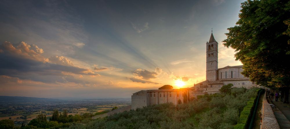 Assisi mit Hinterland