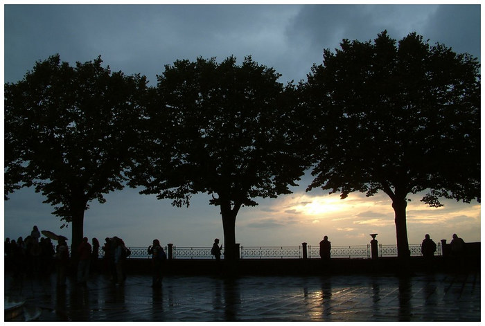 Assisi Sonnenuntergang