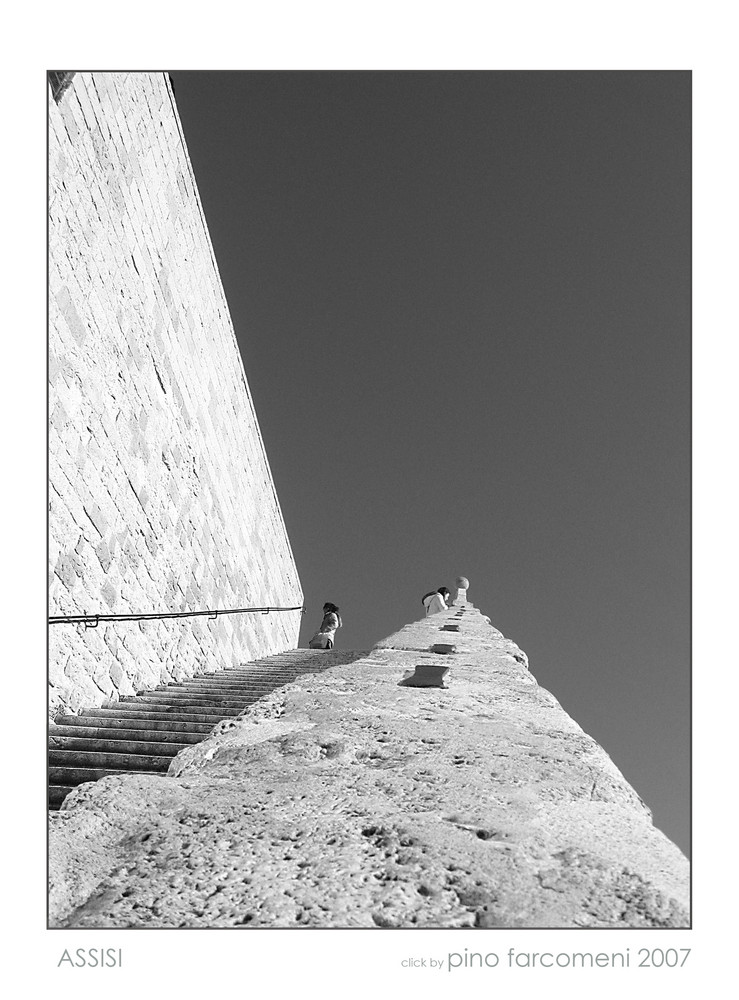 Assisi - verso il cielo