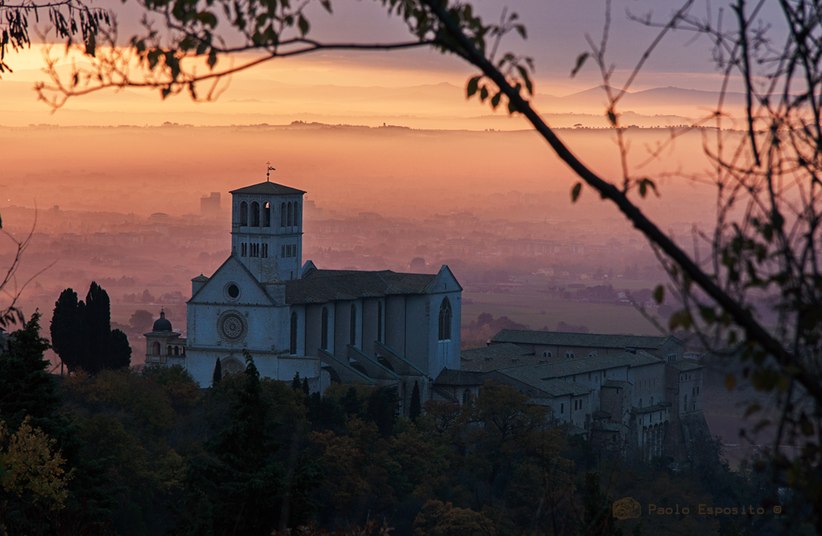 Assisi....tramonto