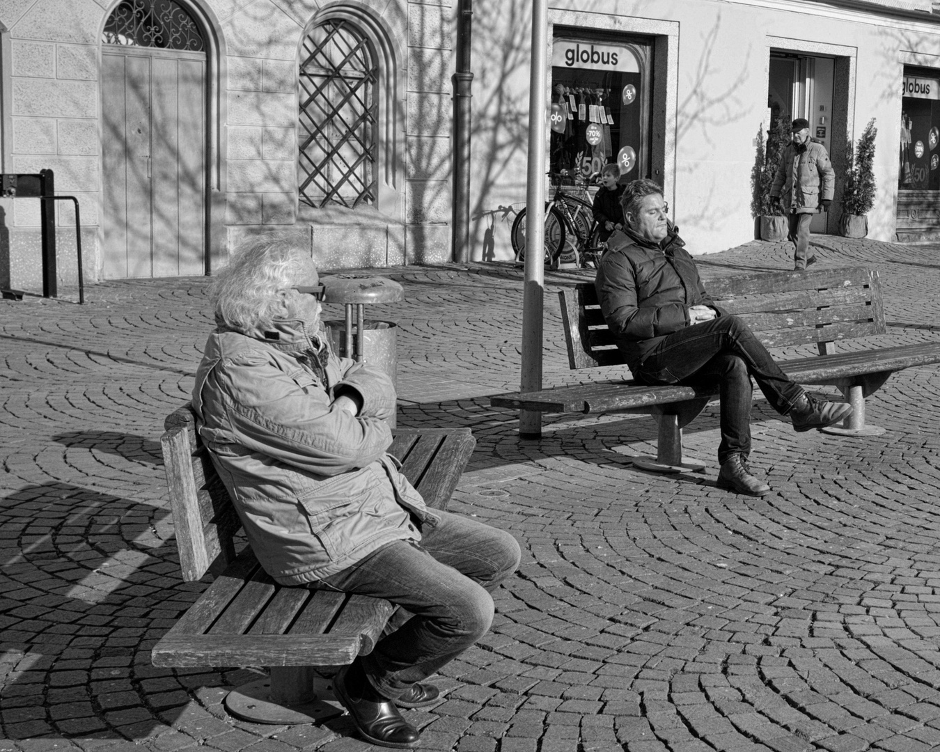 Assopirsi al sole invernale