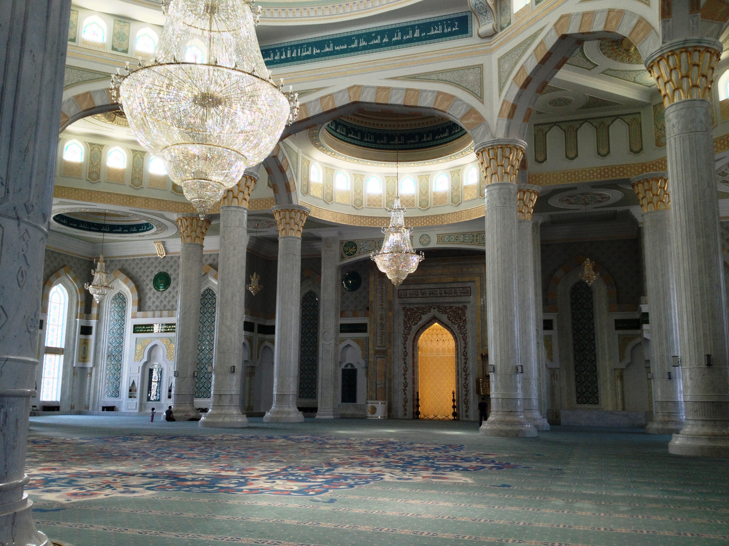 Astana Hauptstadt von Kasachstan Hasrat Sultan Moschee