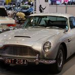 Aston Martin DB5 in der James Bond - Ausstellung