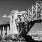AstoriaScape No. 6 - Amtrak Crossing the Hell Gate Bridge