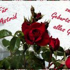Astrid hat Geburtstag