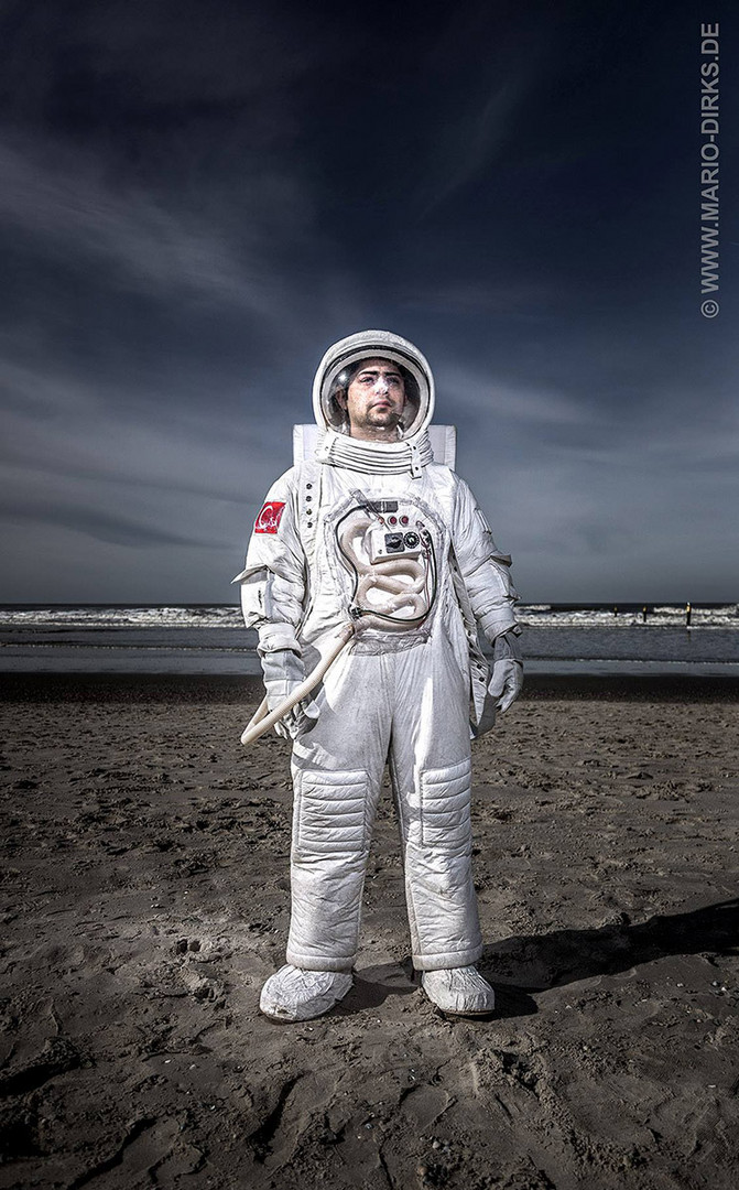 Astronaut auf Norderney...