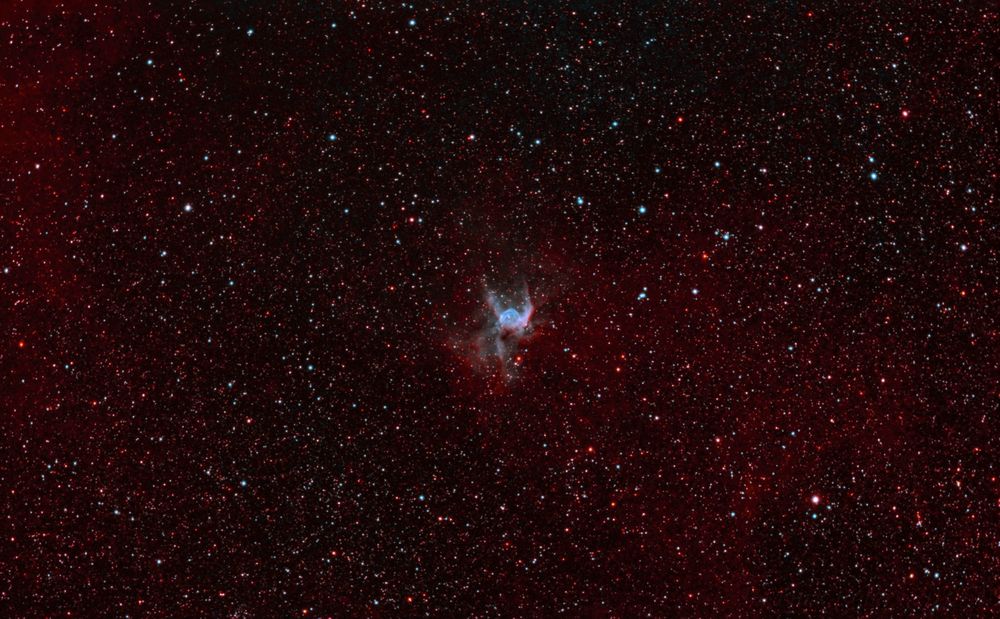 Astronebel Thors Helm Ngc 2359 Im Sternbild Grosser Hund Foto Bild Nacht Himmel Nachtaufnahme Bilder Auf Fotocommunity