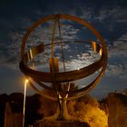 Astronomiegarten mitt Mond 