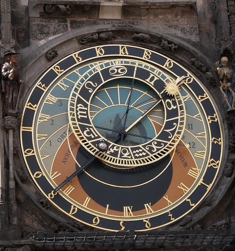 Astronomische Uhr am alten Rathaus