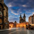 Astronomische Uhr am Altstädter Ring in Prag