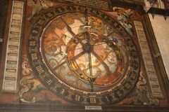 astronomische Uhr im Dom zu Münster / Westfalen