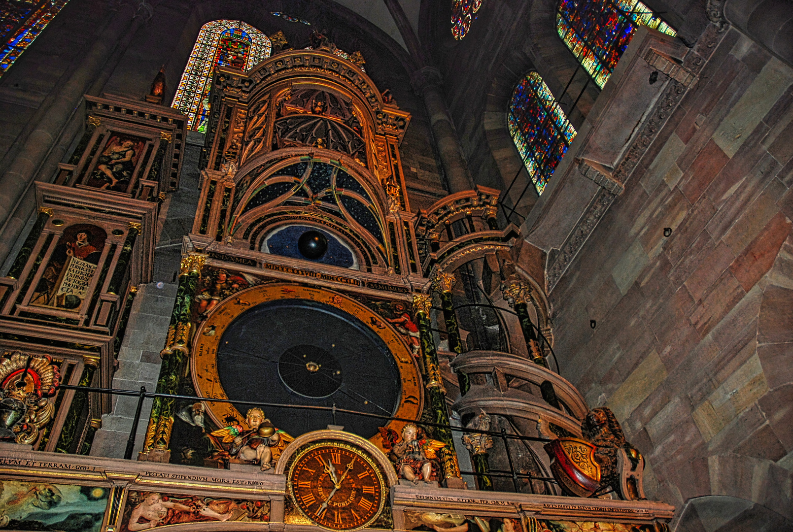 Astronomische Uhr im Straßburger Münster (I)