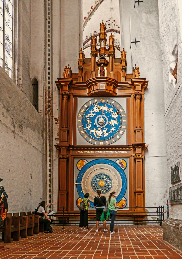 Astronomische Uhr St. Marienkirche Lübeck