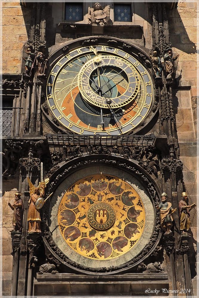 Astronomische Uhr - Zeit im Bild