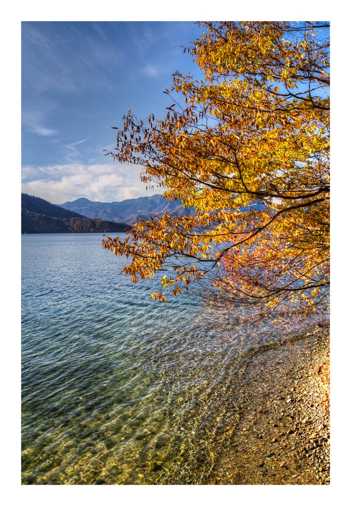 At a lake CHUZENJI