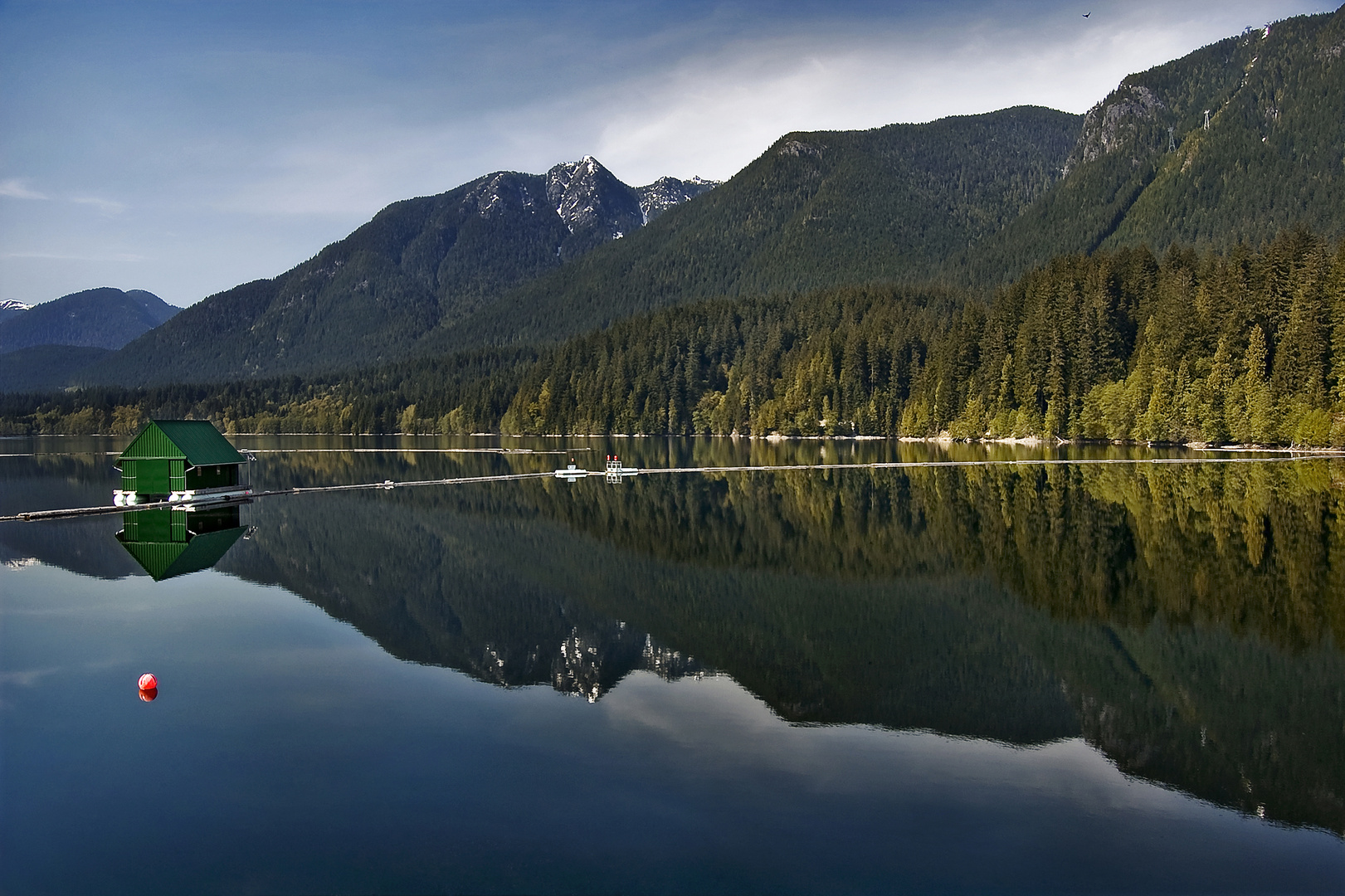 At Capilano Lake