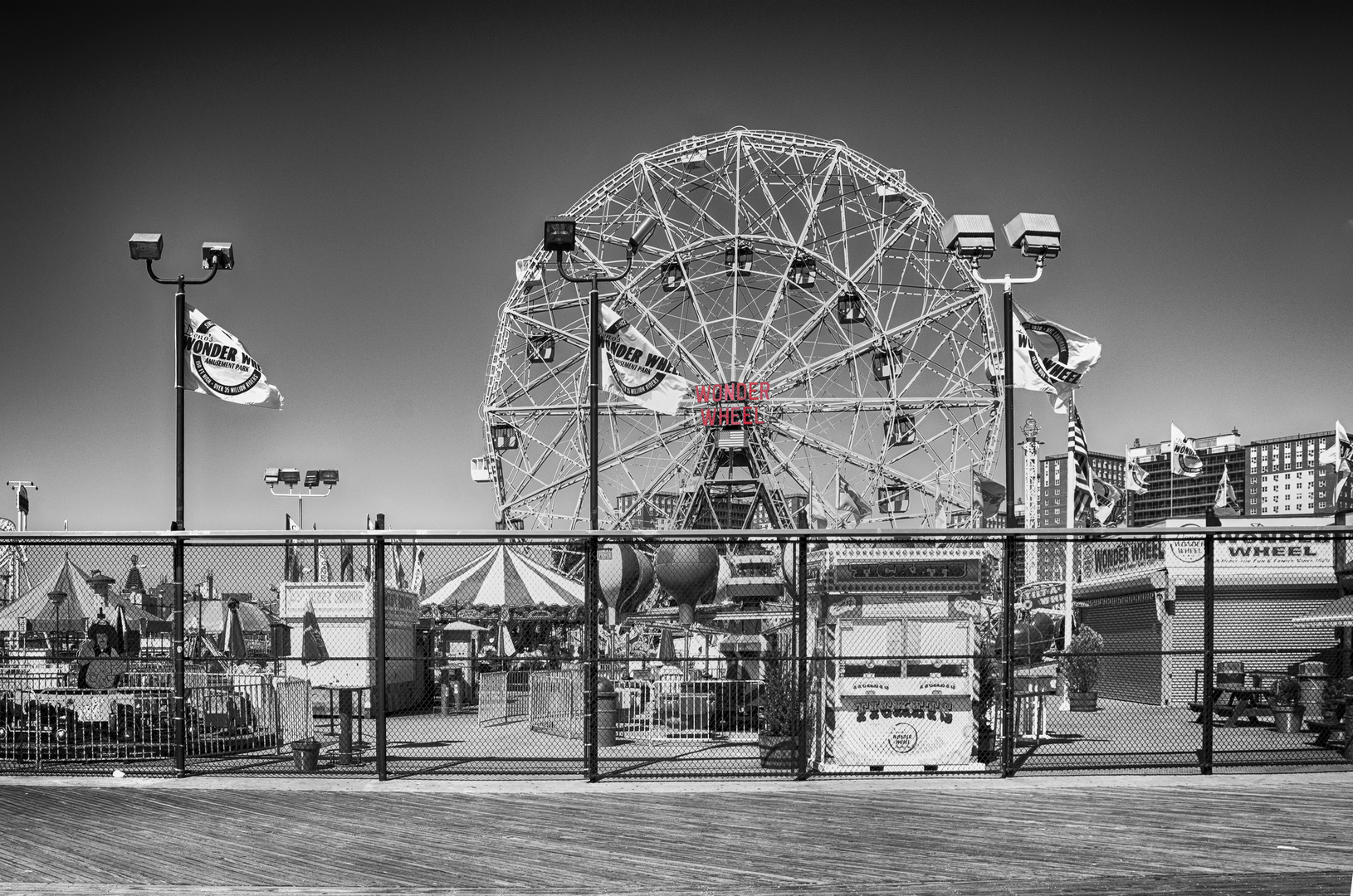 ... at Coney Island ...