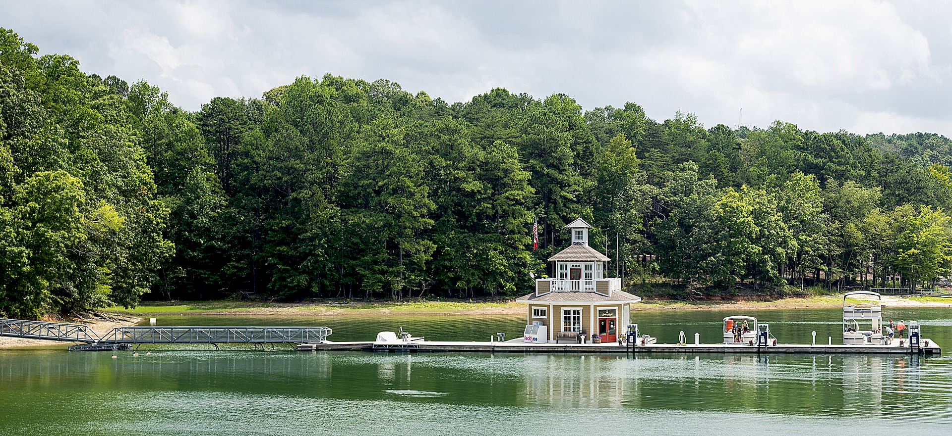 At Lake Lanier