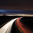 At Night over the A8