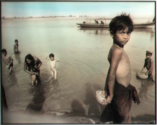 at river irrawaddy