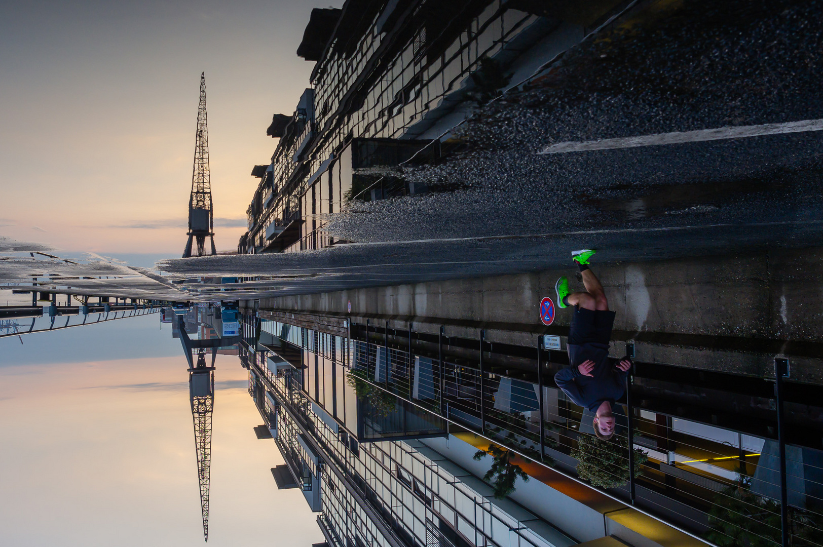 At Sunset -  Dockland Hamburg