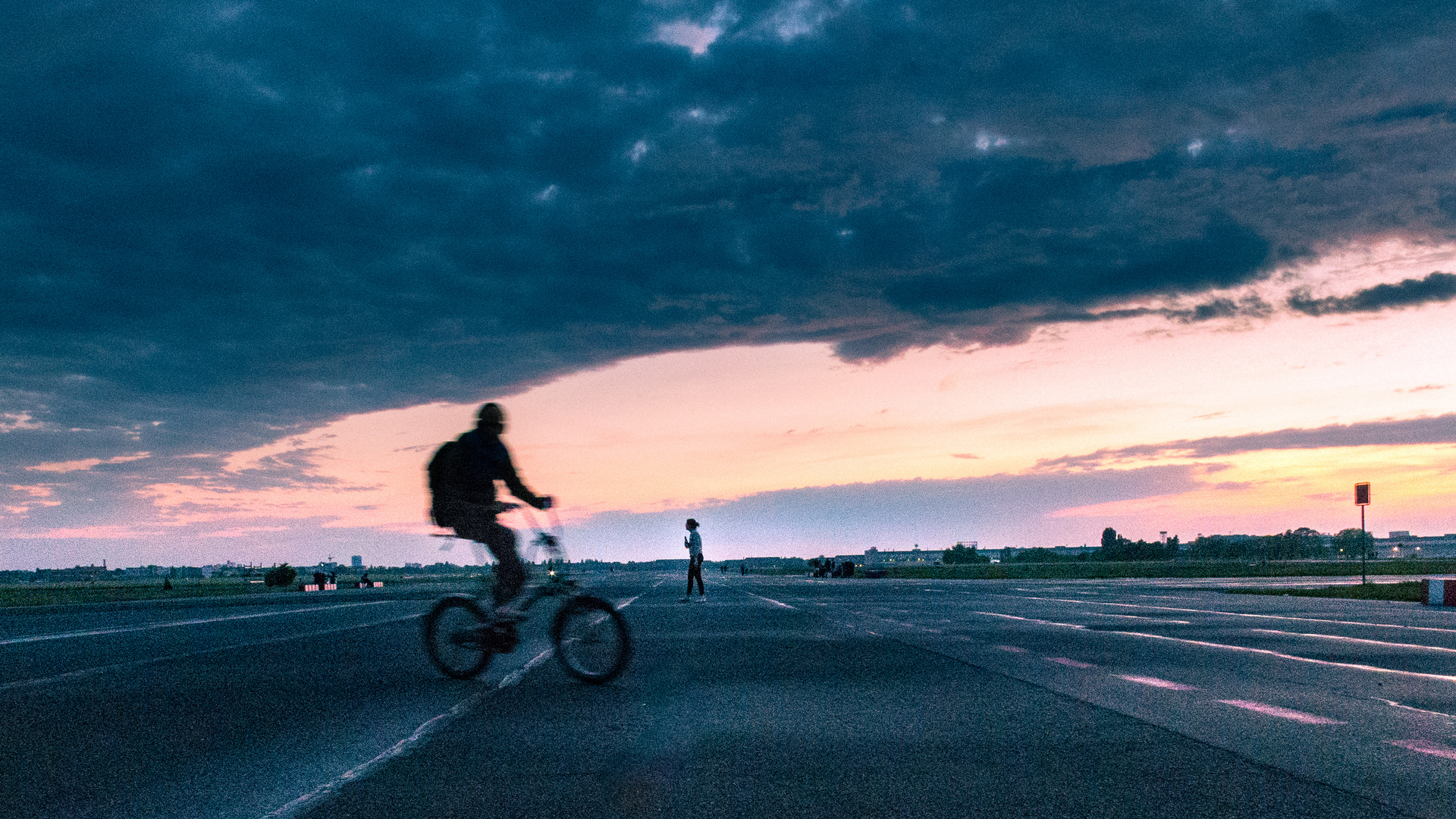 At Tempelhof airfield