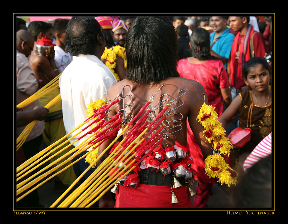 at Thaipusam XVI, Batu Caves, near Kuala Lumpur / MY