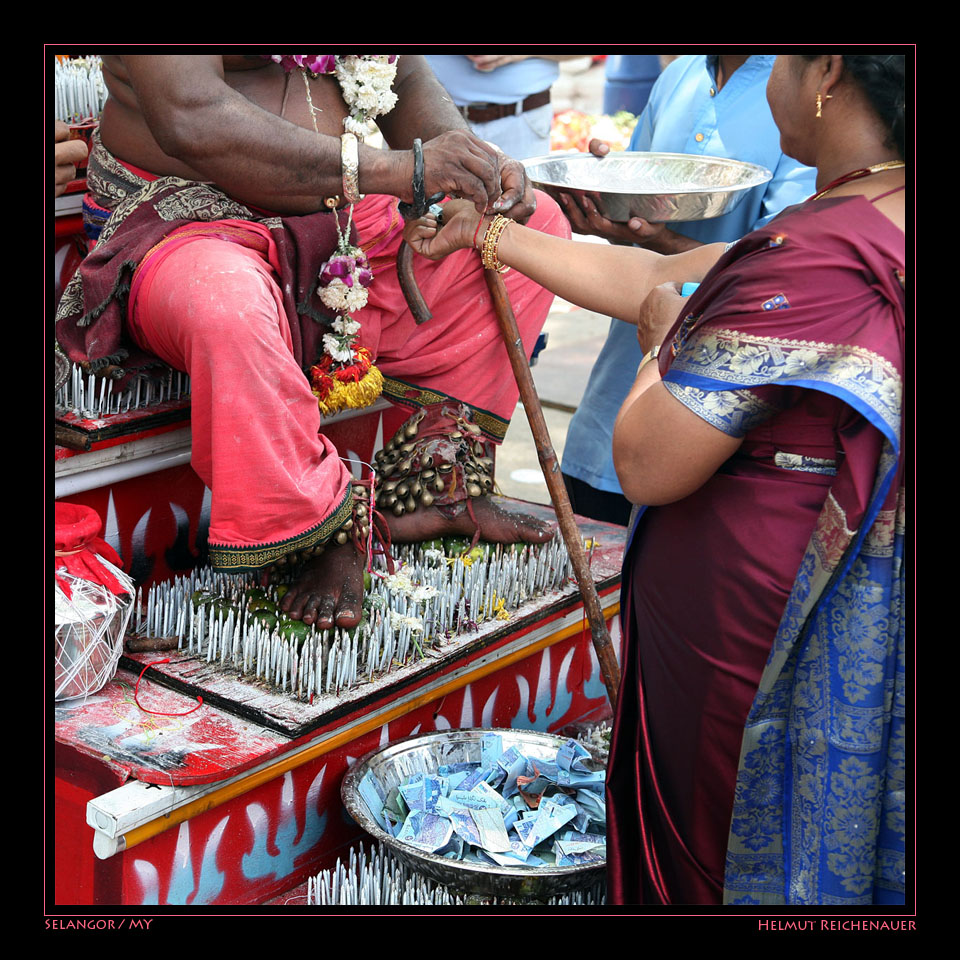 at Thaipusam XXI, Batu Caves, near Kuala Lumpur / MY