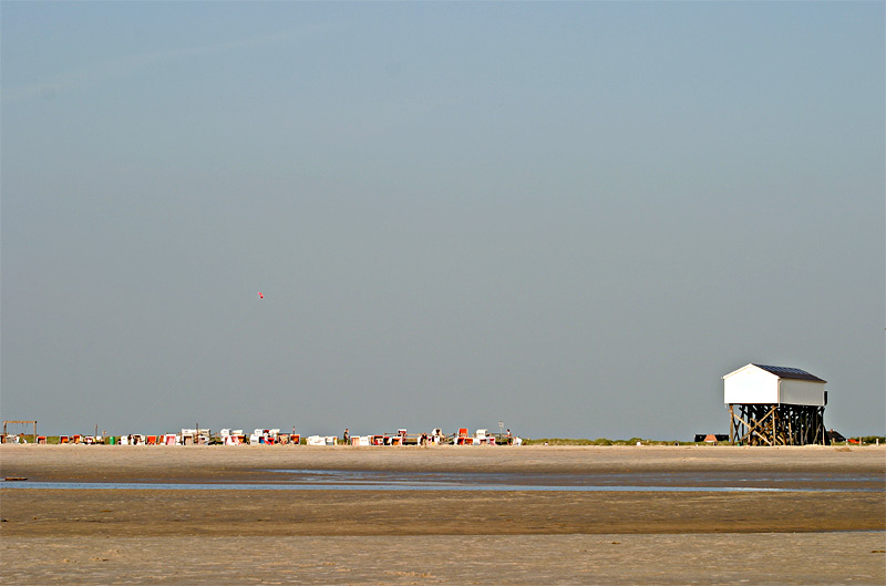 At the beach