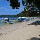 At the beaches of Palawan